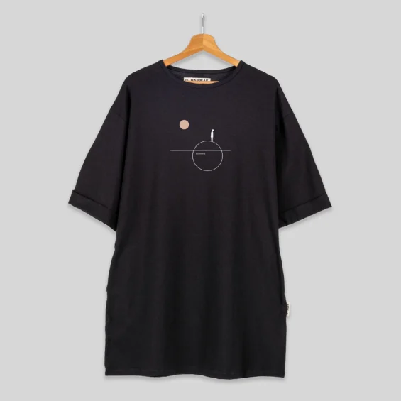 Presence 12 – Short T-Shirt Dress – Goodbye Dresses  - 2