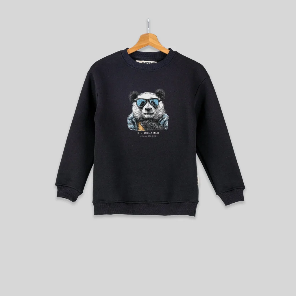 Kids Sweatshirt – Animal Stories — The dreamer panda Clothing  - 1