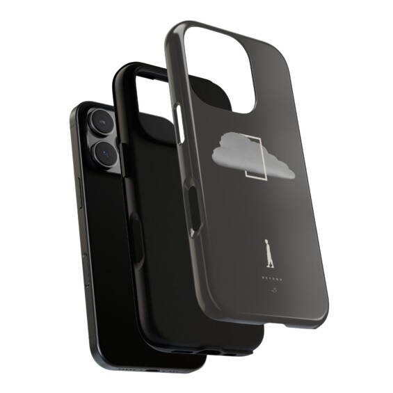 Phone Case – Horizons 03 – Beyond, Charcoal Phone Cases  - 3