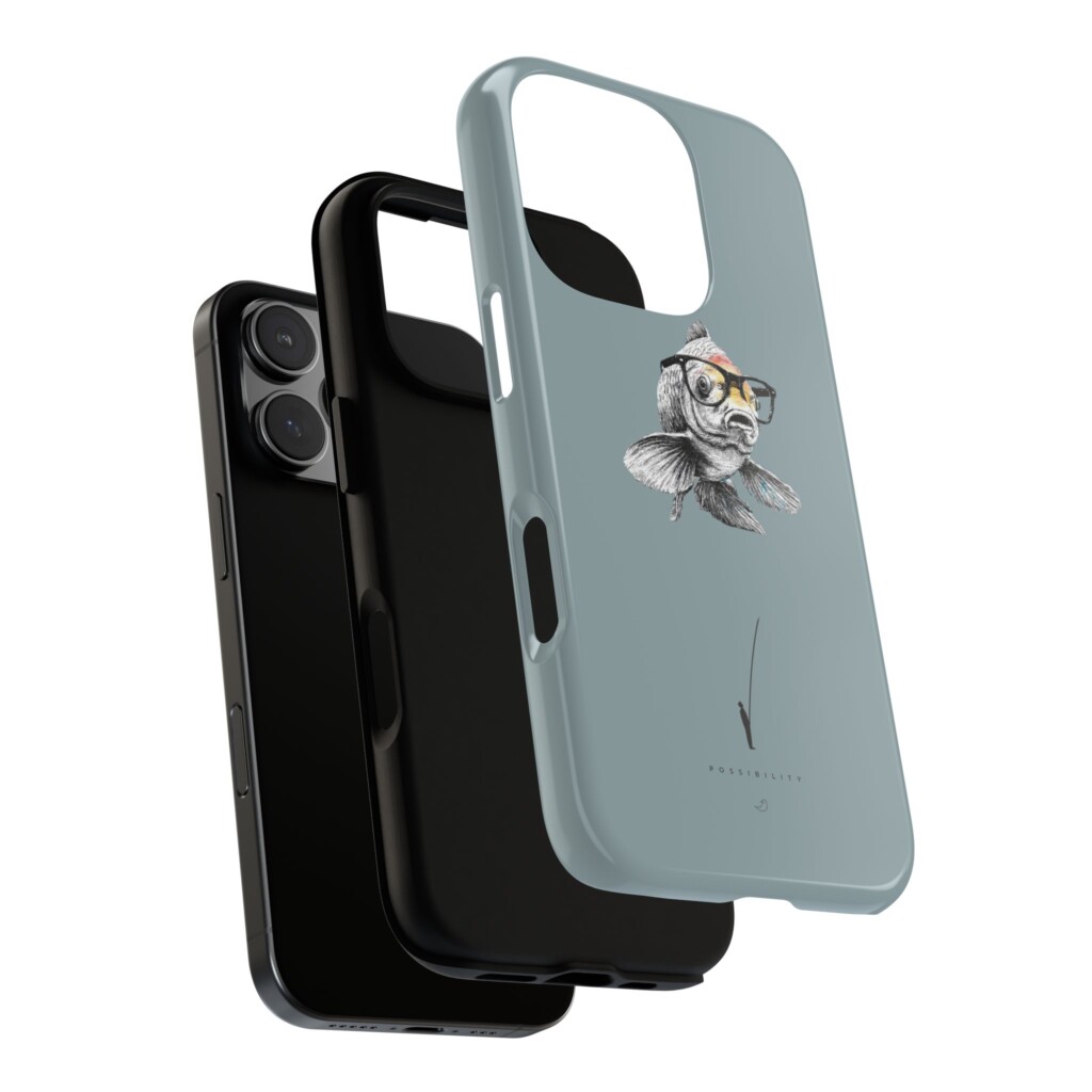 Phone Case – Horizons 04 – Possibility, Blue Phone Cases  - 3