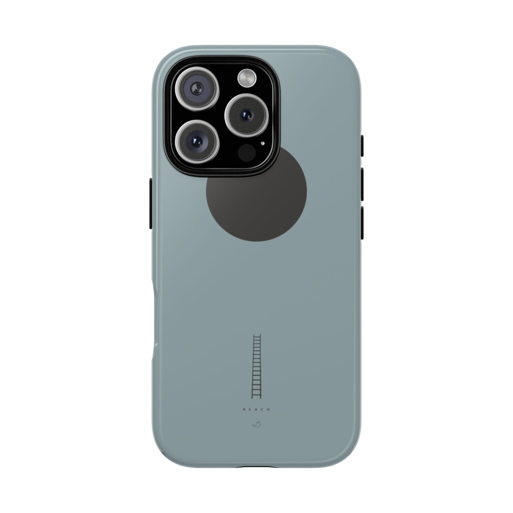 Phone Case – Horizons 02 – Reach, Blue Phone Cases - 1 Phone Case – Horizons 02 – Reach, Blue Phone Cases - 1