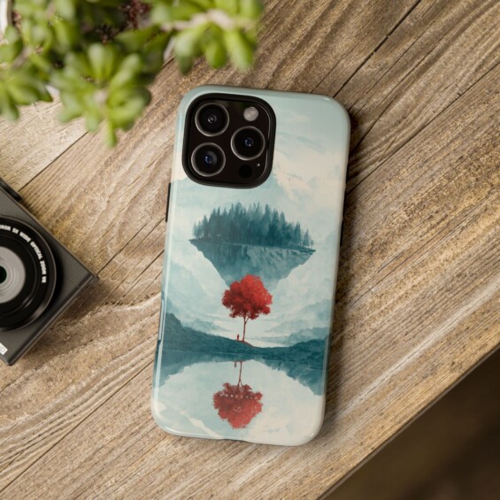Soft Minimal 10 – Phone Case – Connection Art  - 5