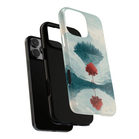 Soft Minimal 10 – Phone Case – Connection Art  - 4