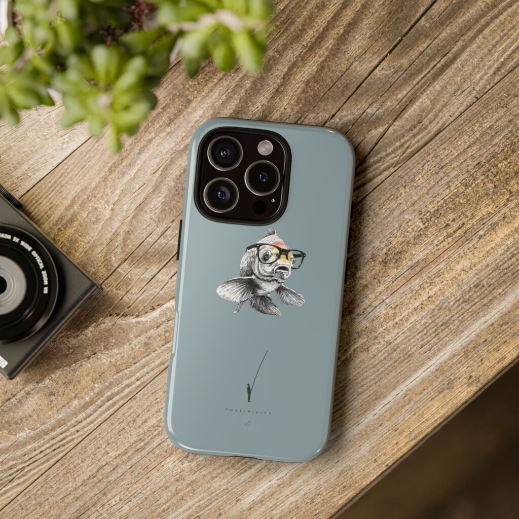 Phone Case – Horizons 04 – Possibility, Blue Phone Cases  - 4