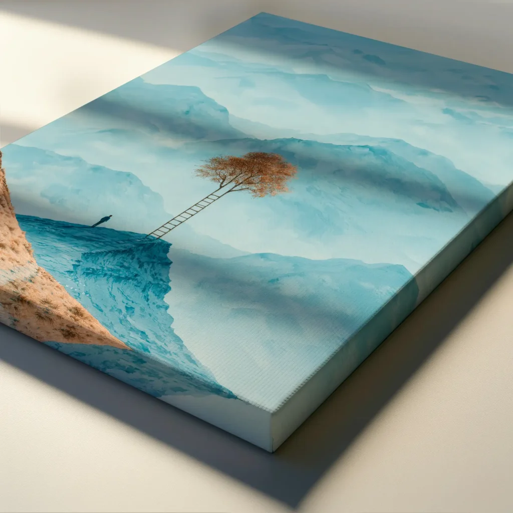 Soft Minimal 06 – Canvas – The Way Up Canvas  - 7