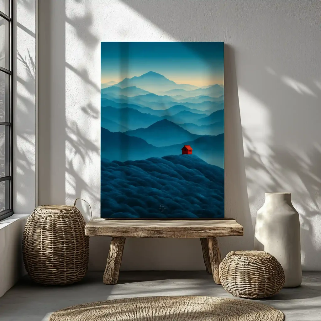 Soft Minimal 12 – Canvas – The Home Canvas  - 1