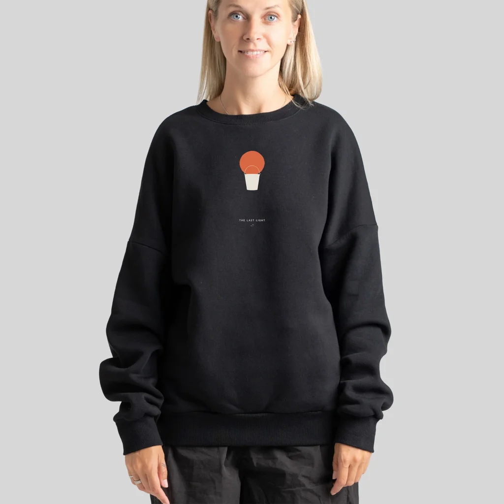 Dramscapes 01 – Minimalis Sweatshirt – The Last Light Sweatshirts  - 2