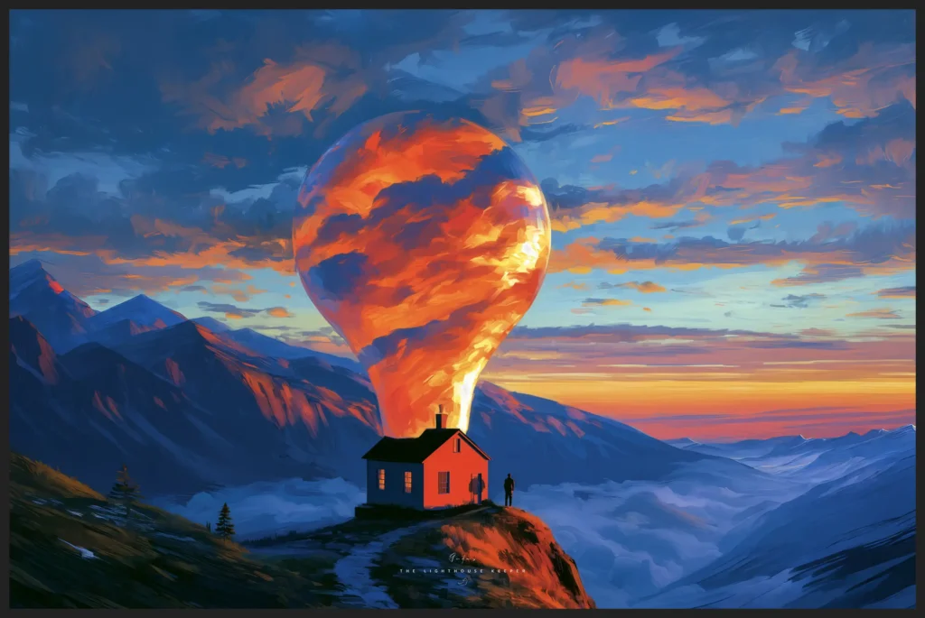 Dreamscapes 03 – Canvas – The Lighthouse Keeper Canvas - 6 Dreamscapes 03 – Canvas – The Lighthouse Keeper Canvas - 6