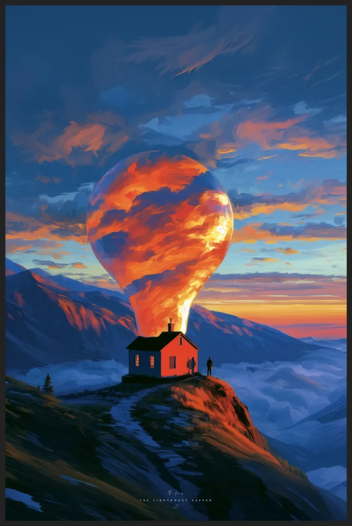 Dreamscapes 03 – Canvas – The Lighthouse Keeper Canvas - 2 Dreamscapes 03 – Canvas – The Lighthouse Keeper Canvas - 2