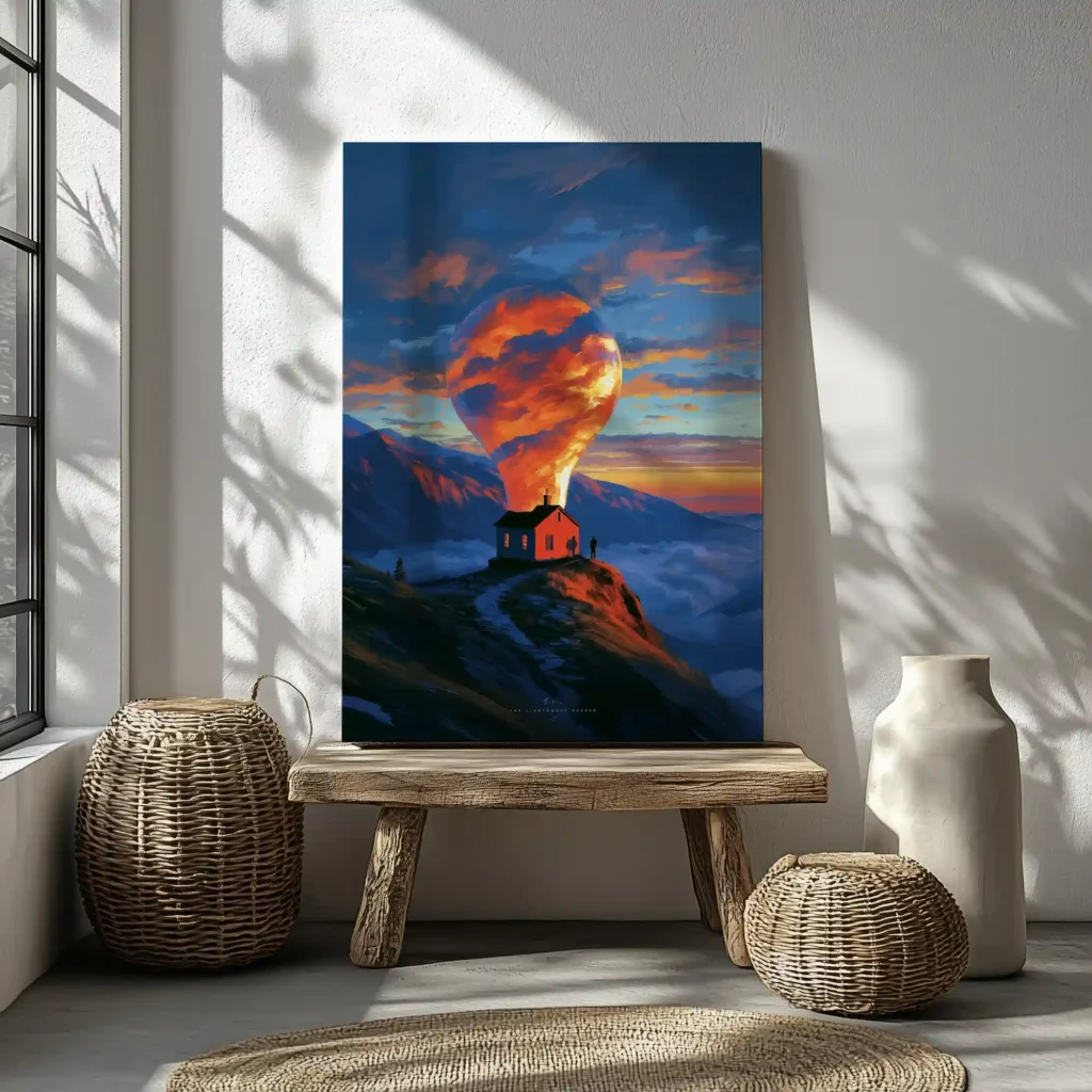Dreamscapes 03 – Canvas – The Lighthouse Keeper Canvas - 1 Dreamscapes 03 – Canvas – The Lighthouse Keeper Canvas - 1