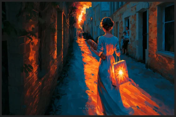 Dreamscapes 04 – Canvas – The Borrowed Sun Canvas - 6 Dreamscapes 04 – Canvas – The Borrowed Sun Canvas - 6