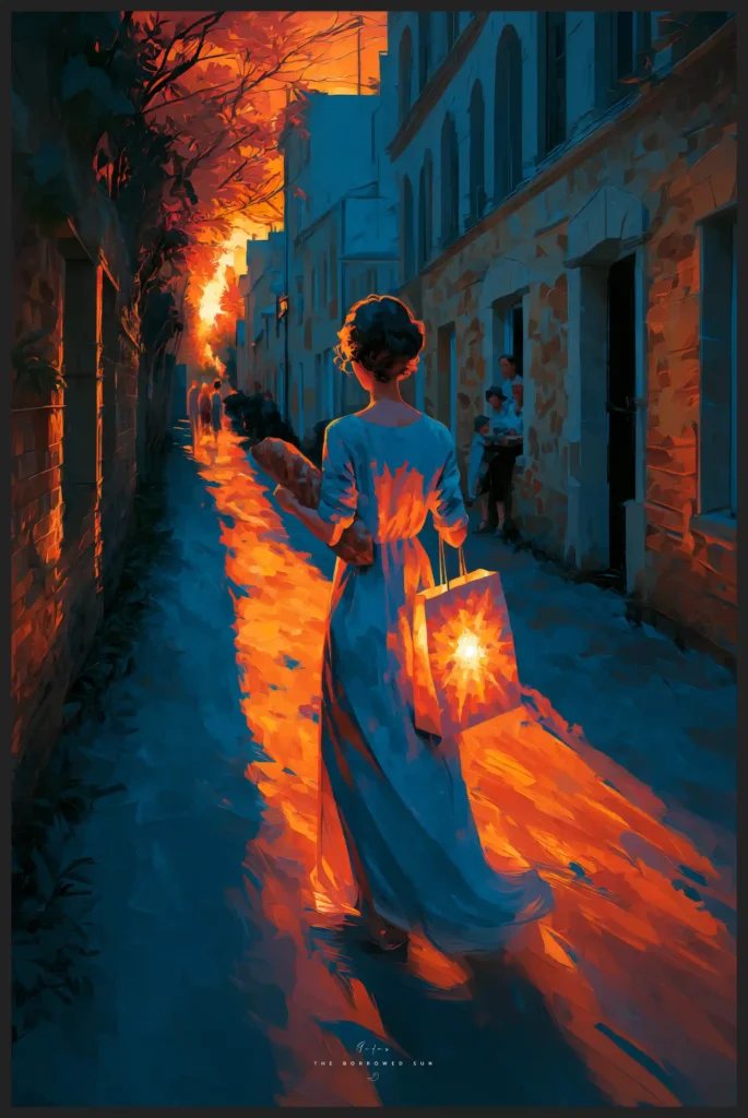 Dreamscapes 04 – Canvas – The Borrowed Sun Canvas - 2 Dreamscapes 04 – Canvas – The Borrowed Sun Canvas - 2