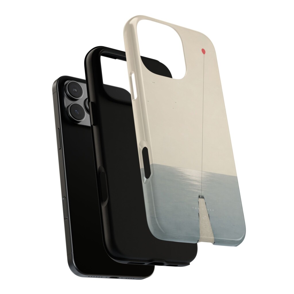 The Sea Art Phone Case Soft Minimal  - 3