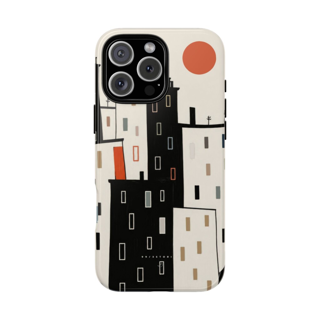 Phone Case 99 Stories III — The City Soft Minimal  - 1