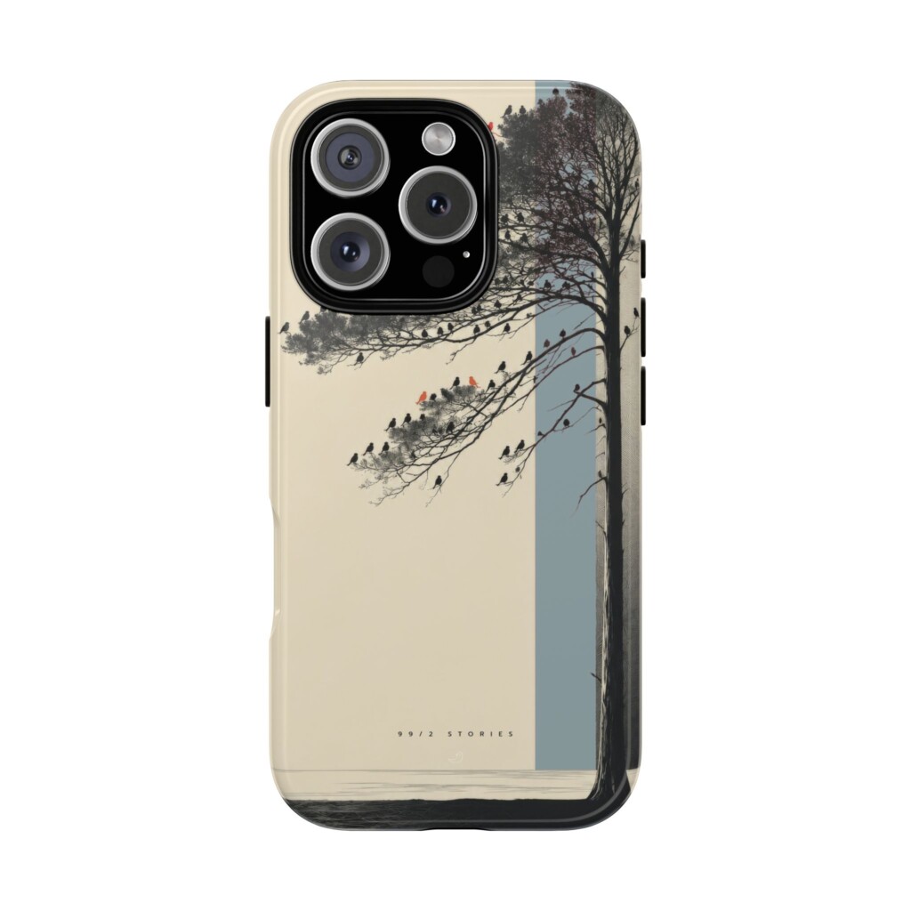 Phone case 99 Stories III — The Tree Soft Minimal  - 1