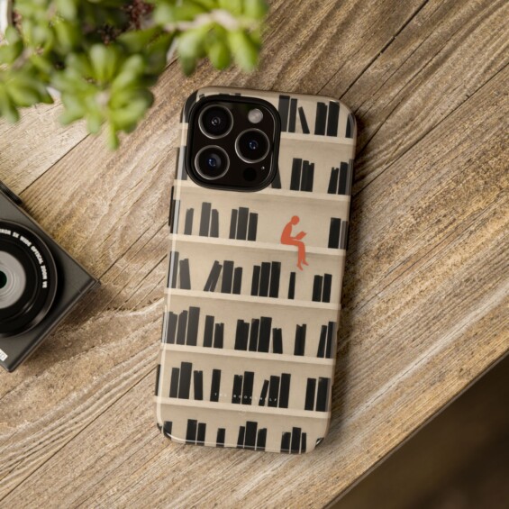 Phone Case – The  Bookshelve Soft Minimal  - 4