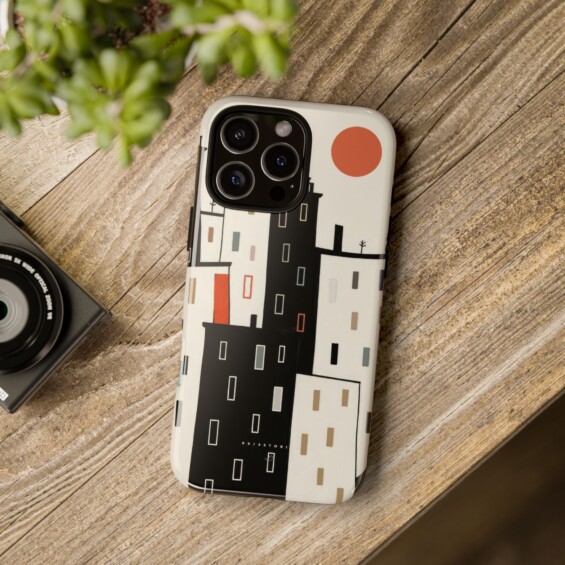 Phone Case 99 Stories III — The City Soft Minimal  - 4