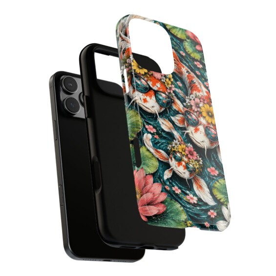 Phone Case – Koi Family Animals  - 3