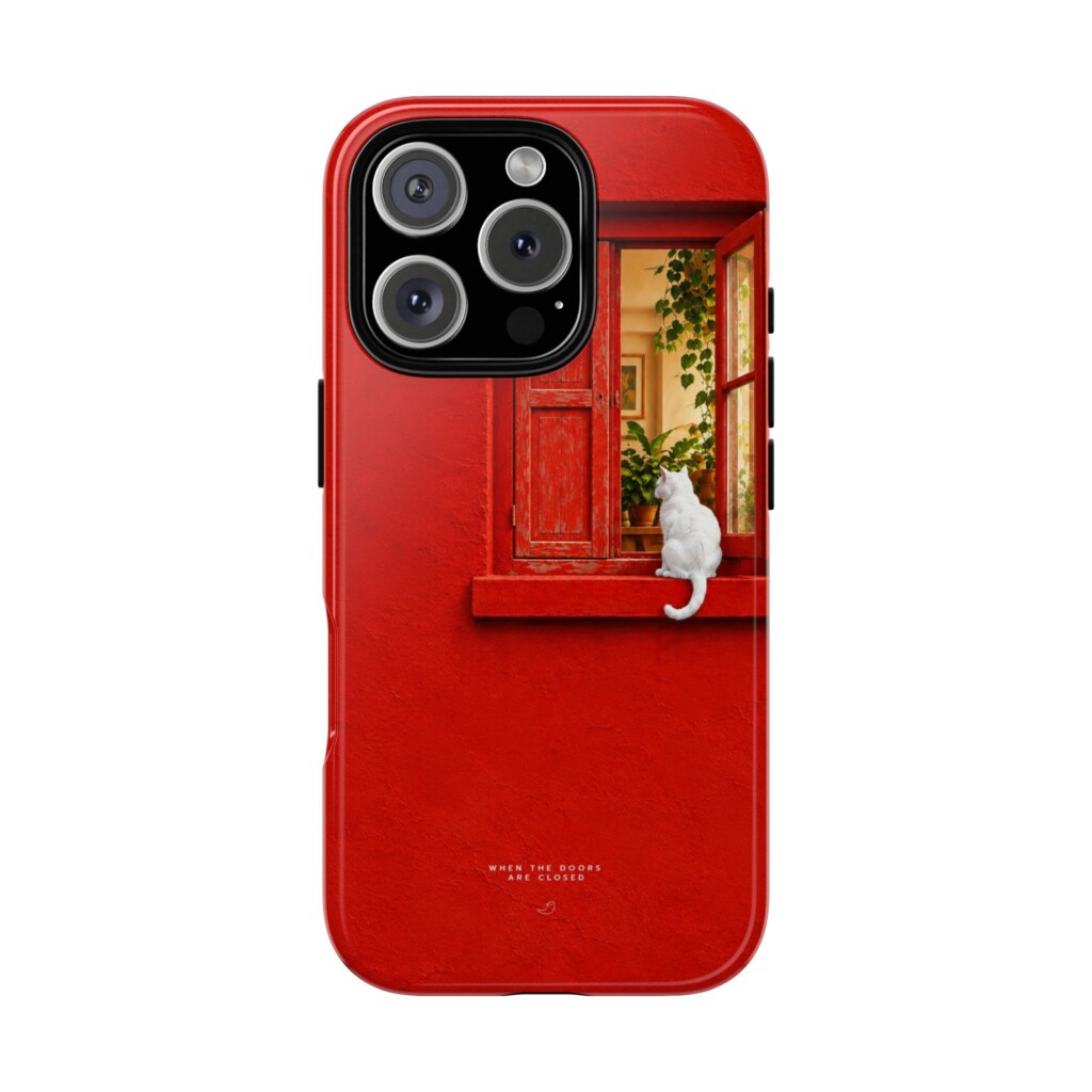 Phone Case – Closed doors Art  - 1