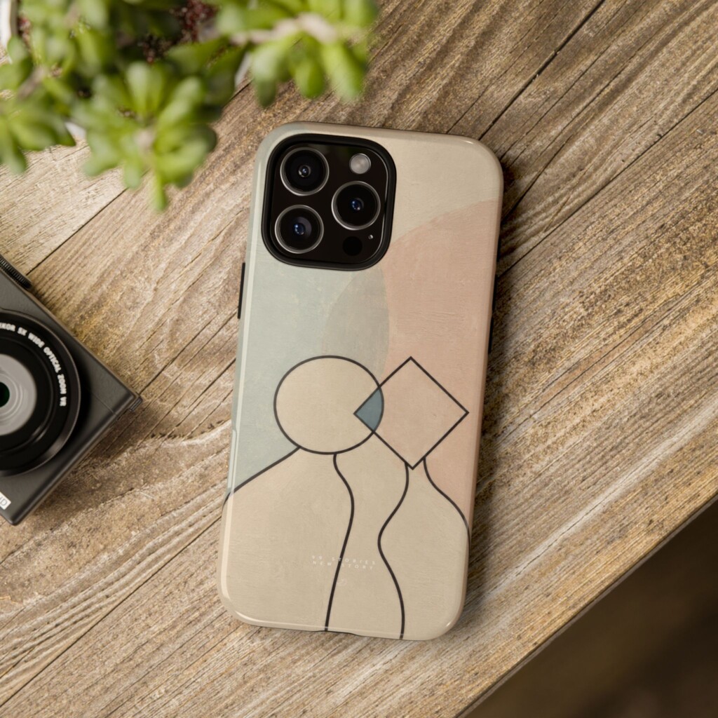 Phone case 99 Stories IV – A New Story Soft Minimal  - 4