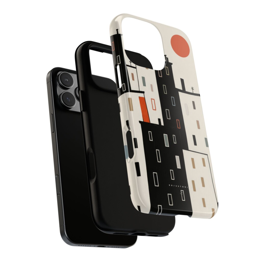 Phone Case 99 Stories III — The City Soft Minimal  - 3