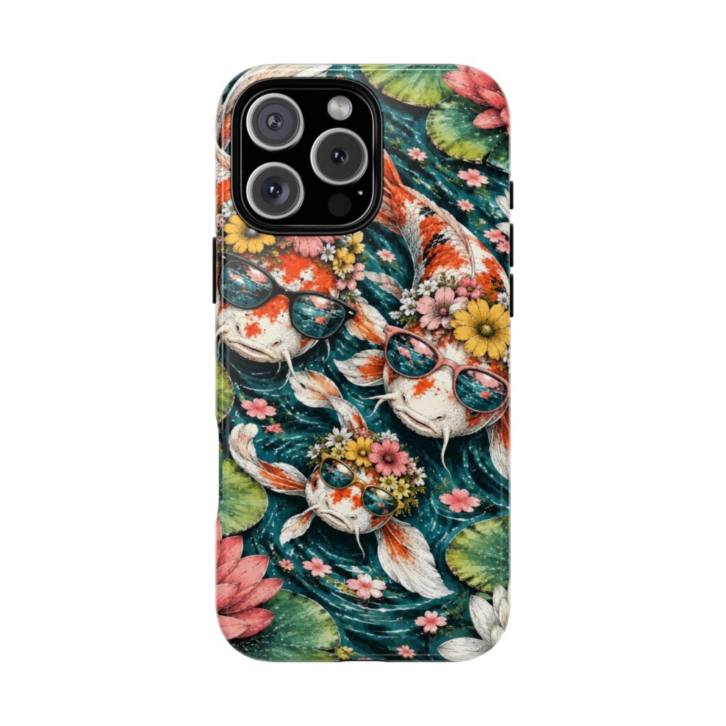 Phone Case – Koi Family Animals  - 1