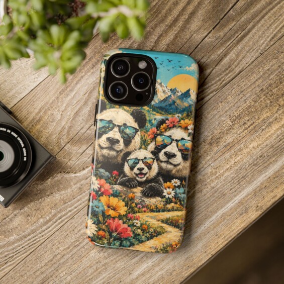 Phone Case – Panda Family Animals  - 4