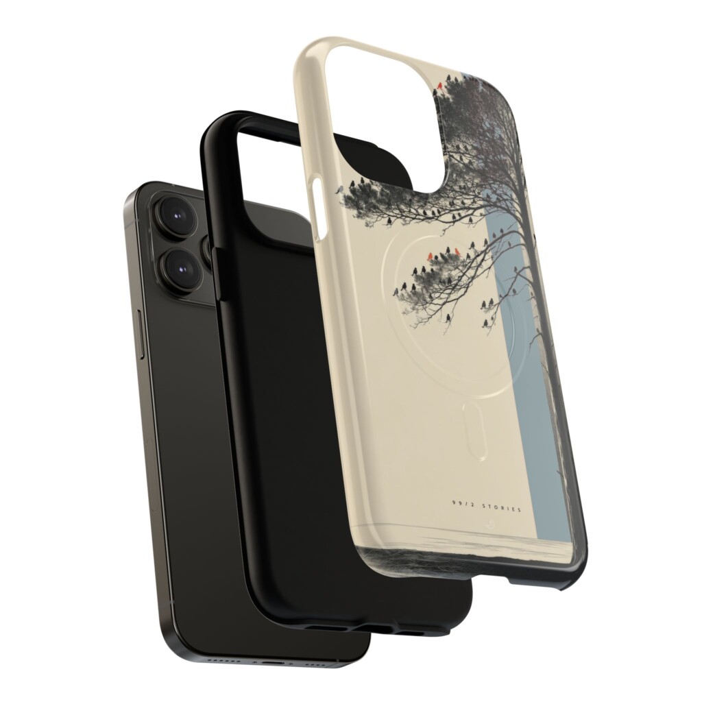 Phone case 99 Stories III — The Tree Soft Minimal  - 2