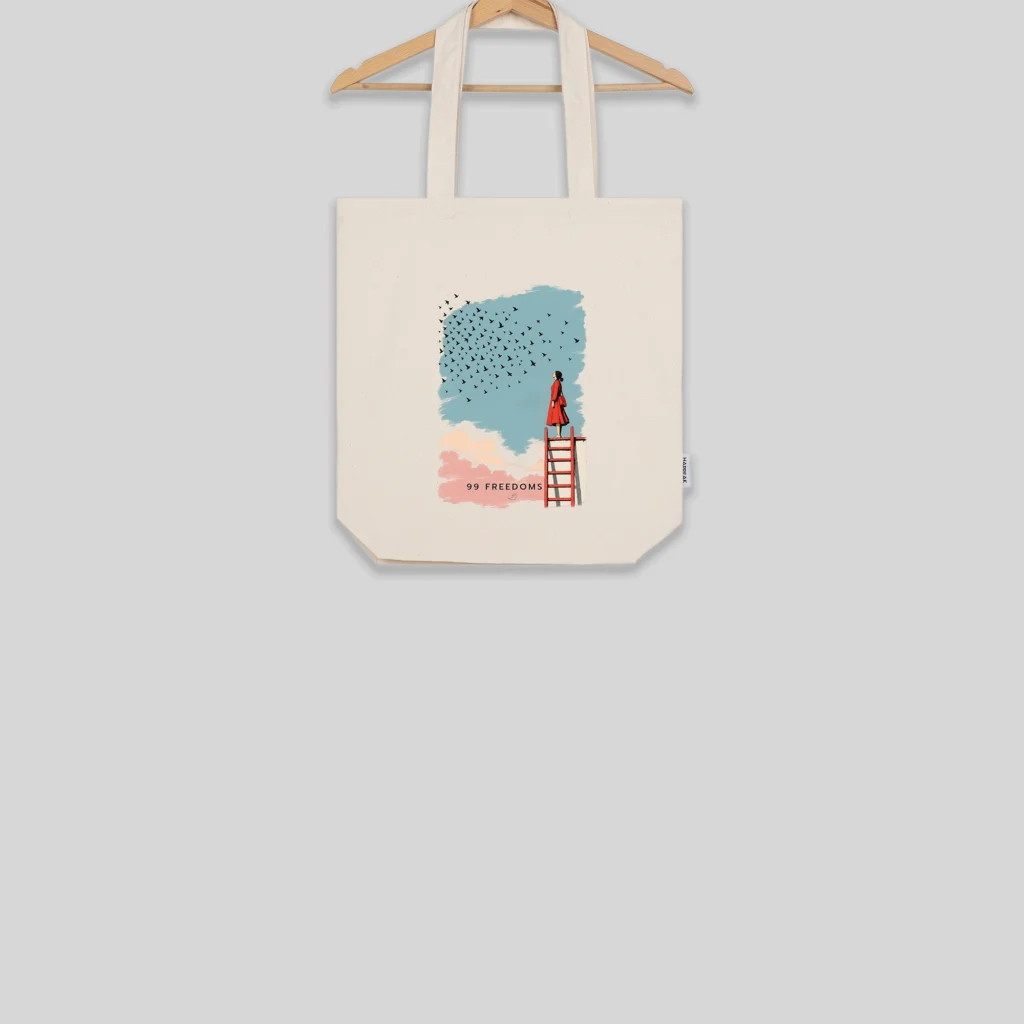 99 Stories Tote Bag – 99 freedoms Tote bags  - 1