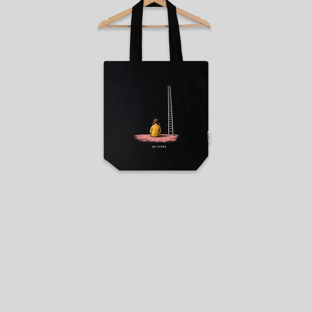 99 Stories Tote Bag – 99 steps Tote bags  - 2