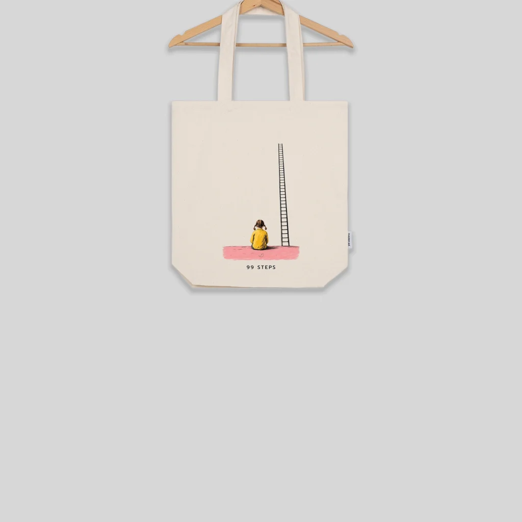 99 Stories Tote Bag – 99 steps Tote bags  - 1