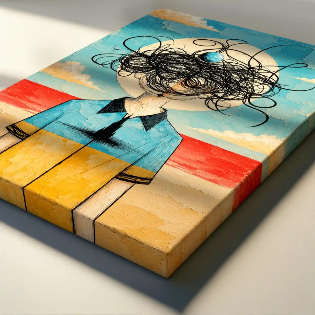 99 Stories — 99 thoughts Canvas  - 4