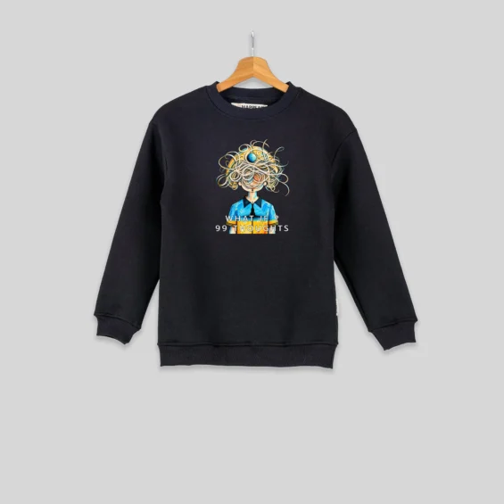 Sweatshirt – 99 Thoughts Sweatshirts  - 2