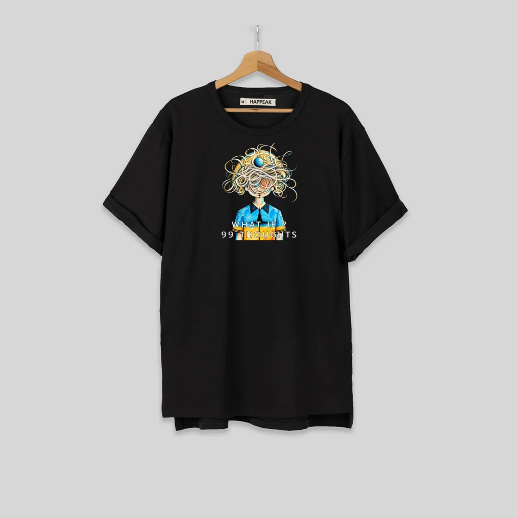 99 Thoughts T-Shirt T-shirts  - 1