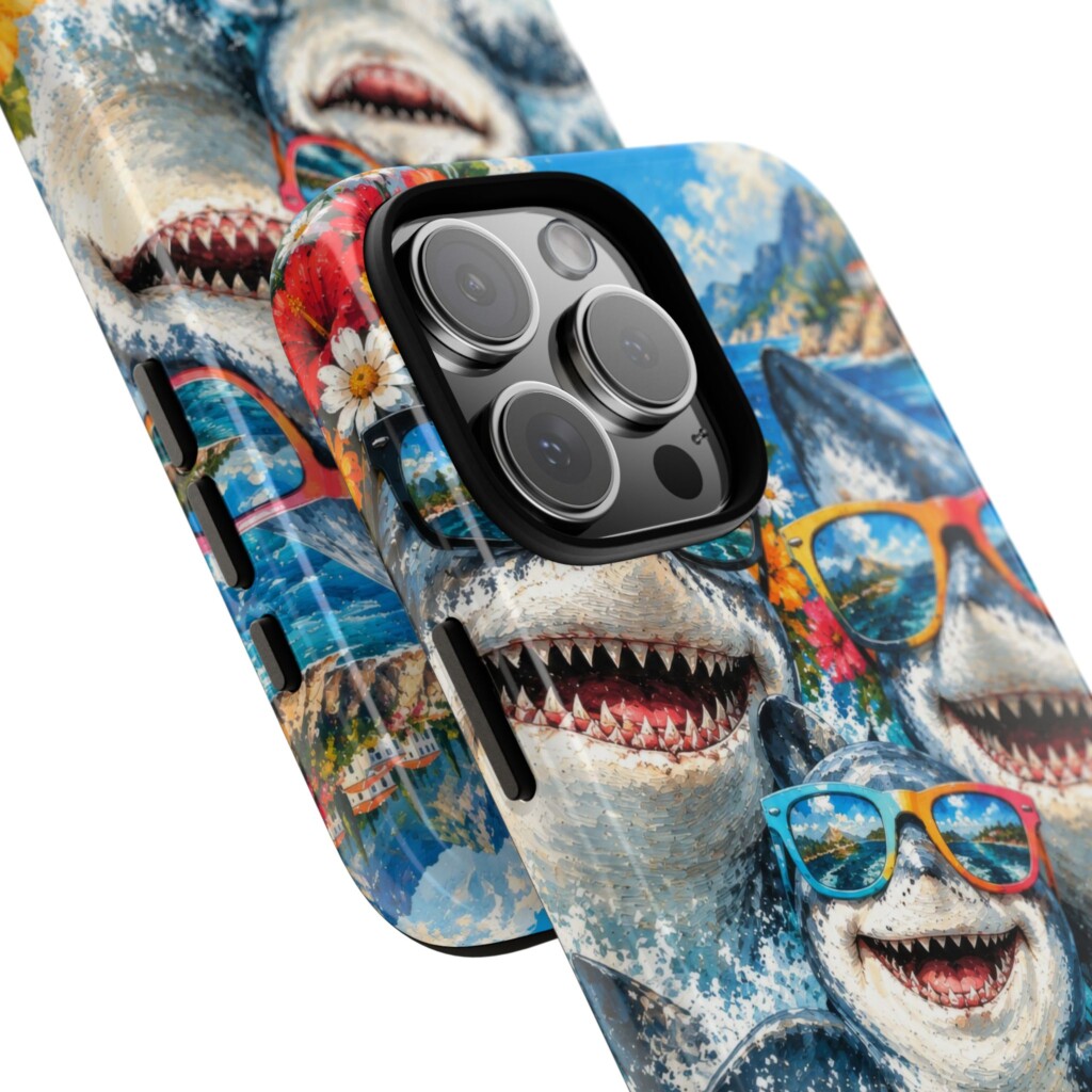 Phone Case – Shark Family Animals  - 2