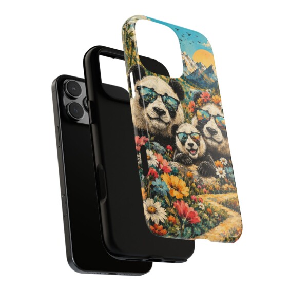 Phone Case – Panda Family Animals  - 3