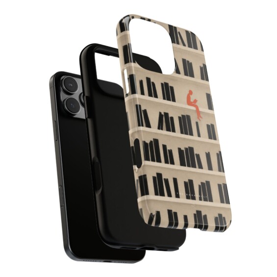 Phone Case – The  Bookshelve Soft Minimal  - 3