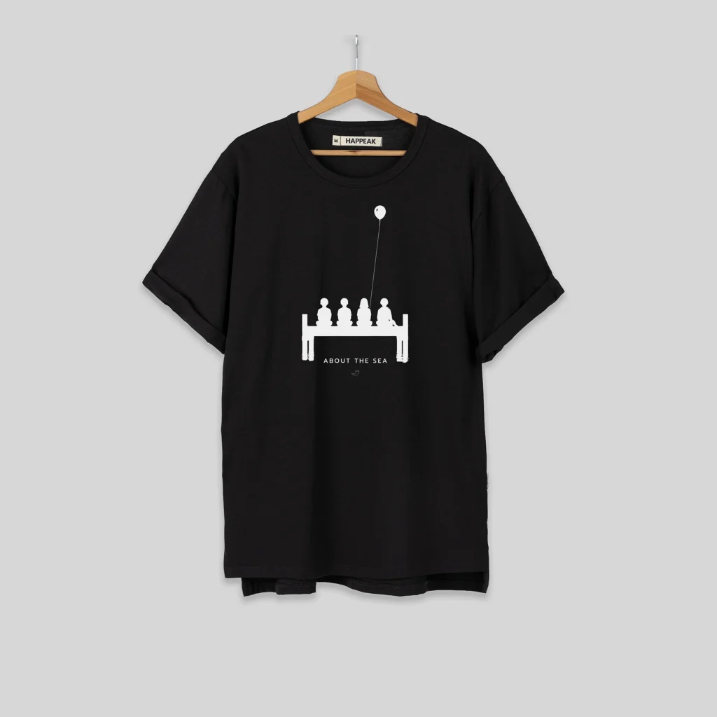 The Sea Oversized Tee T-shirts  - 3