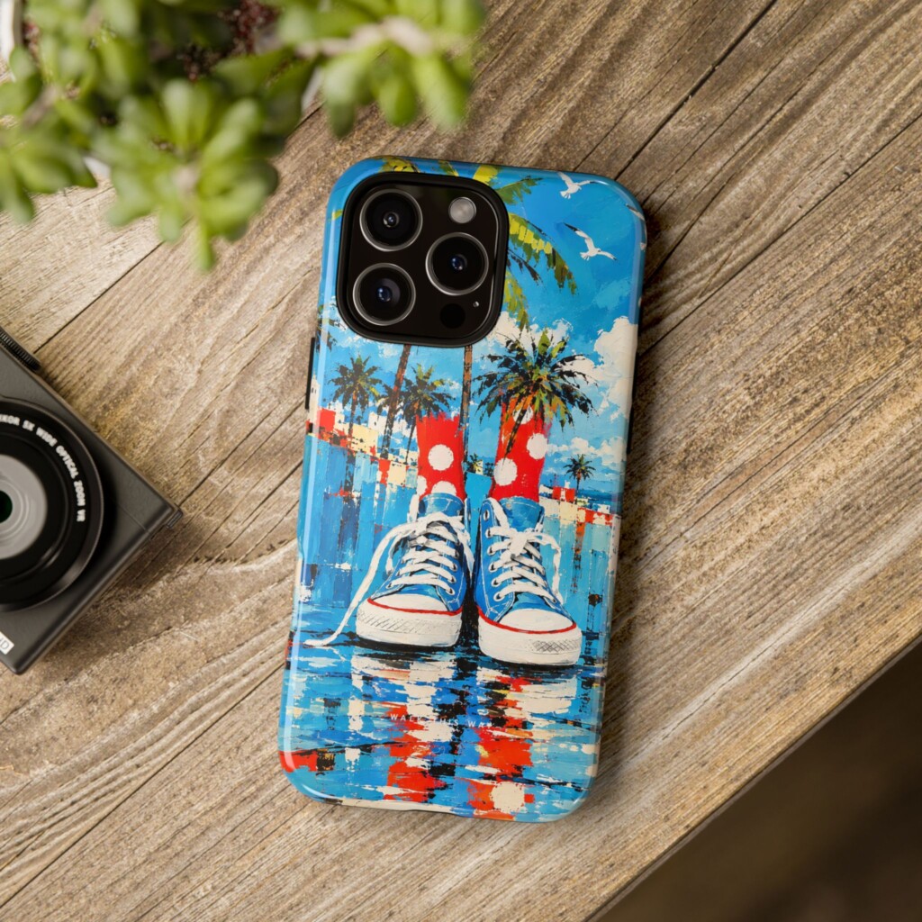 Phone Case – Walk this way Art  - 4