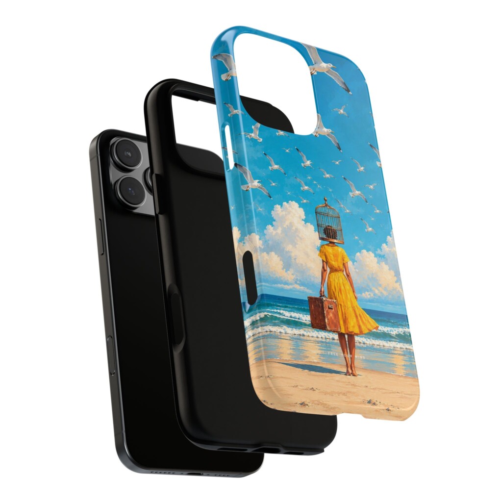 Phone Case – Free your mind Art  - 3