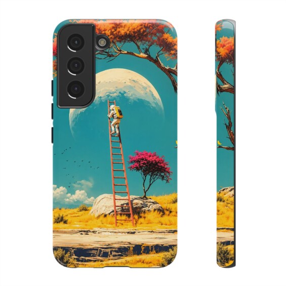 7158Tough Phone Case -dream big Canvas  - 28