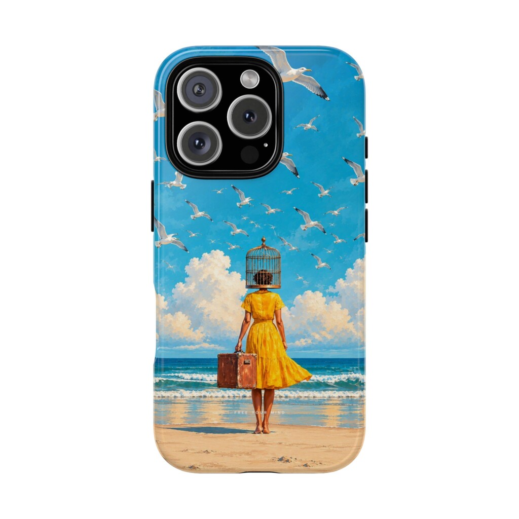 Phone Case – Free your mind Art  - 1