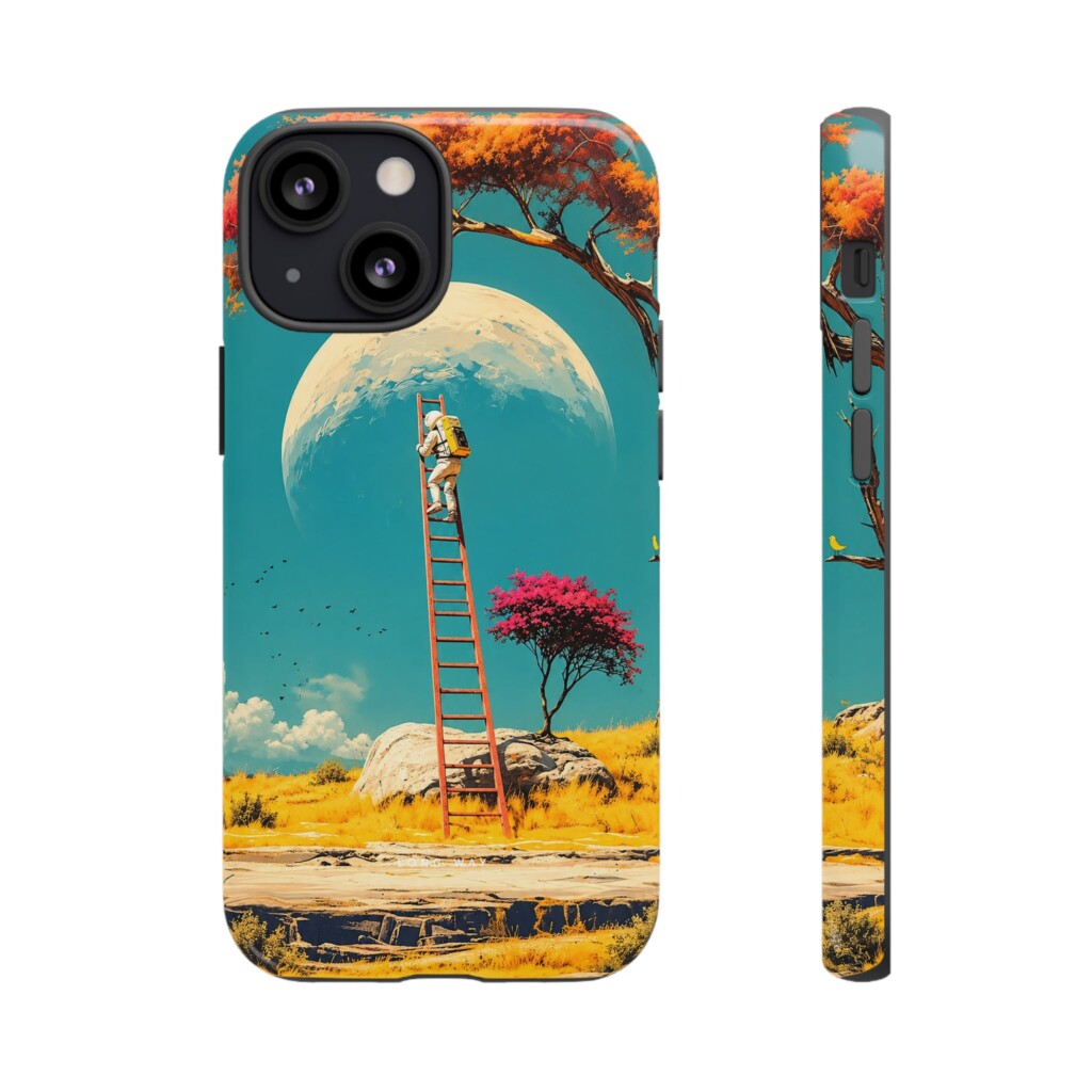 7158Tough Phone Case -dream big Canvas  - 19