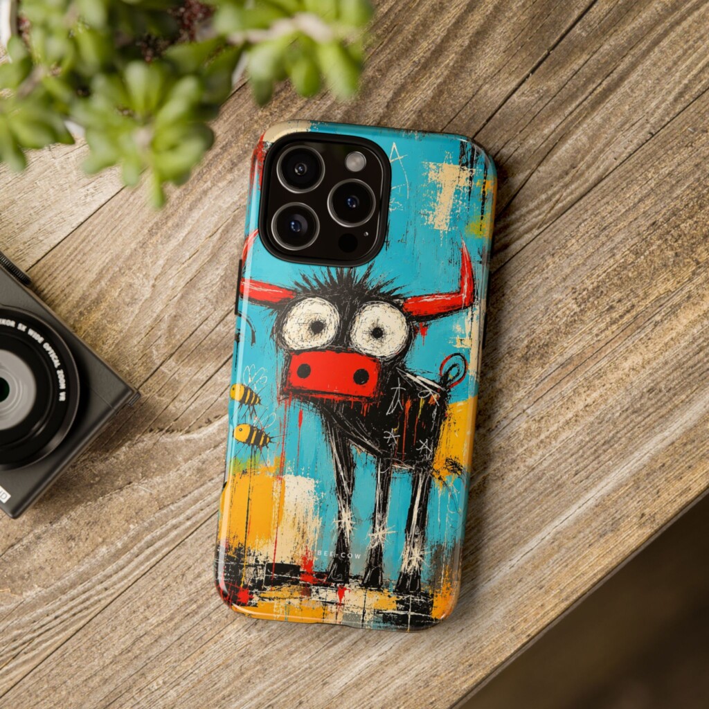 Phone Case – Bee-cow Art  - 4