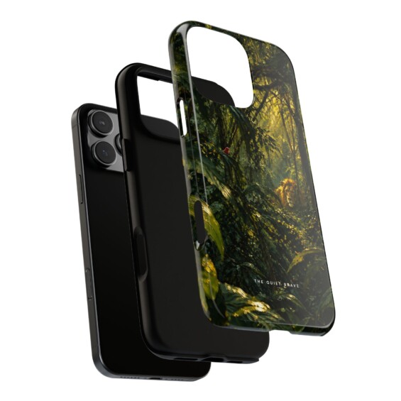 The quiet brave tough phone Case Canvas  - 3