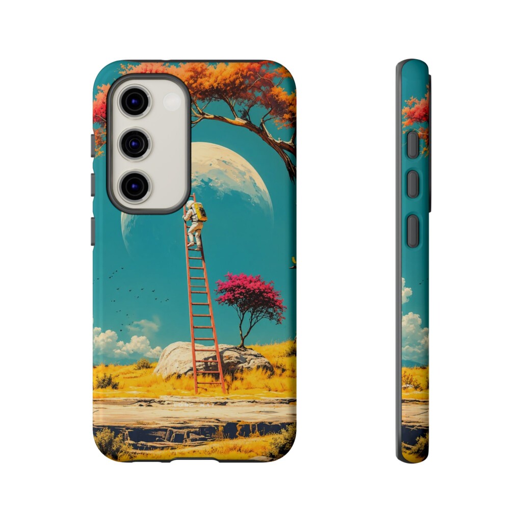 7158Tough Phone Case -dream big Canvas  - 35