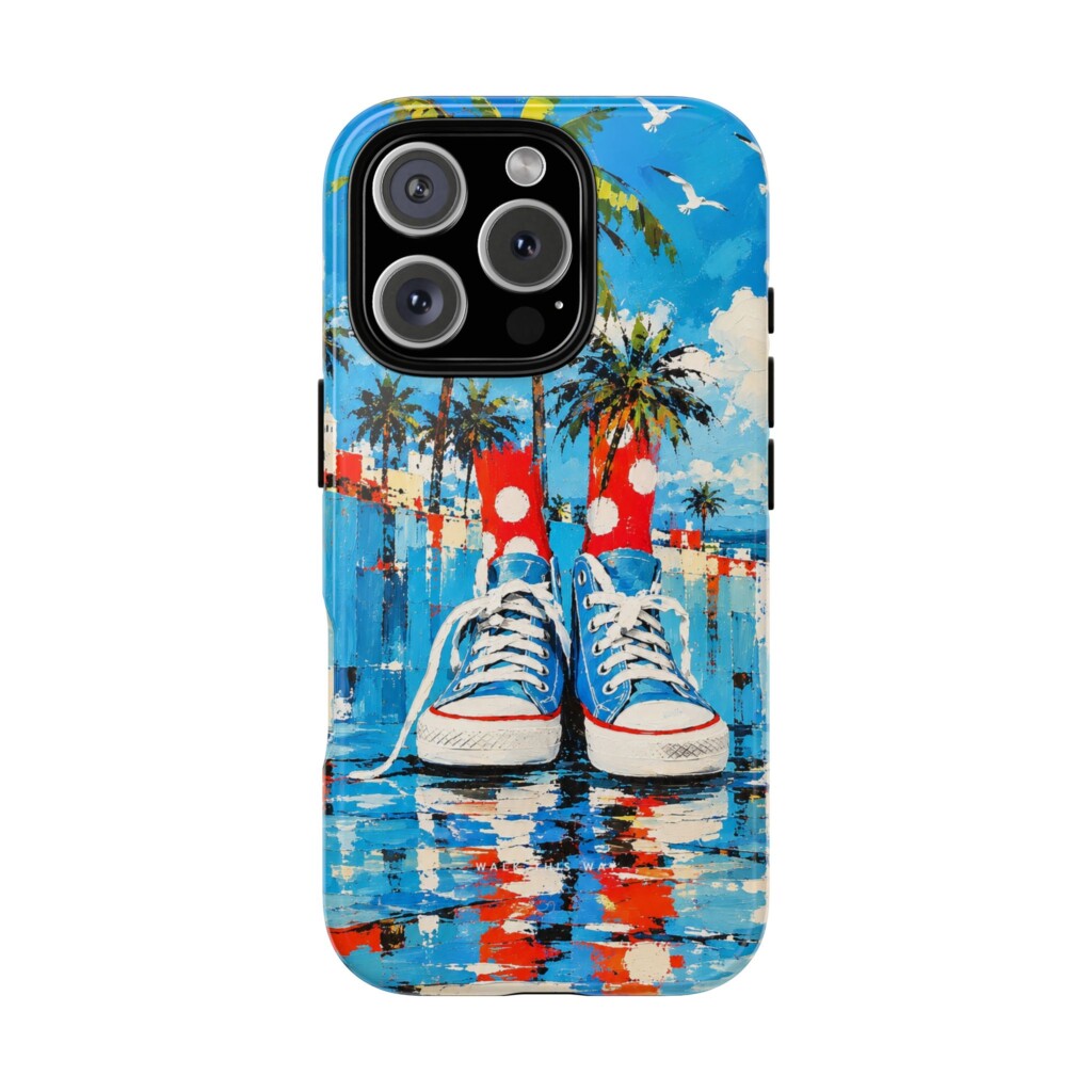 Phone Case – Walk this way Art  - 1