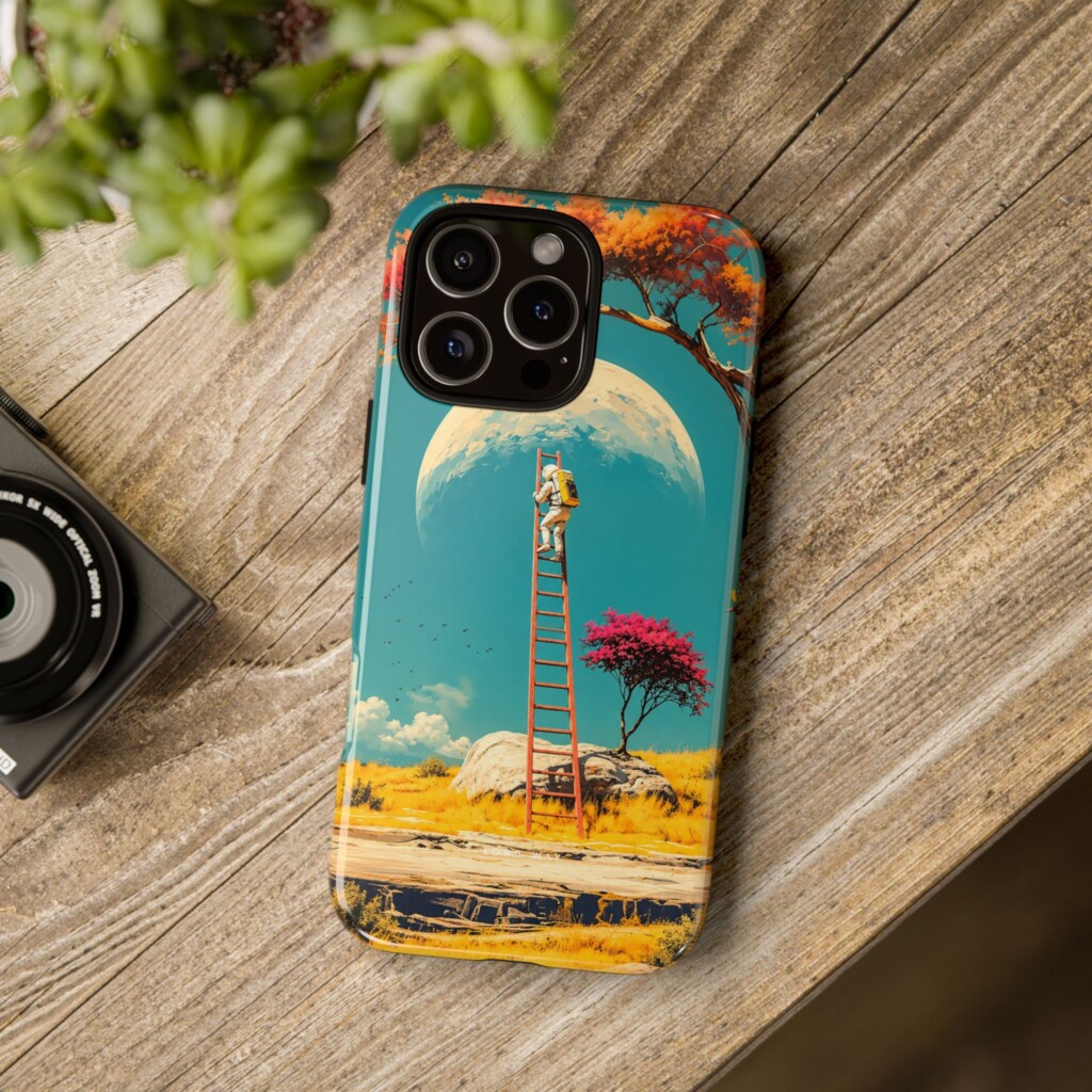 7158Tough Phone Case -dream big Canvas  - 54