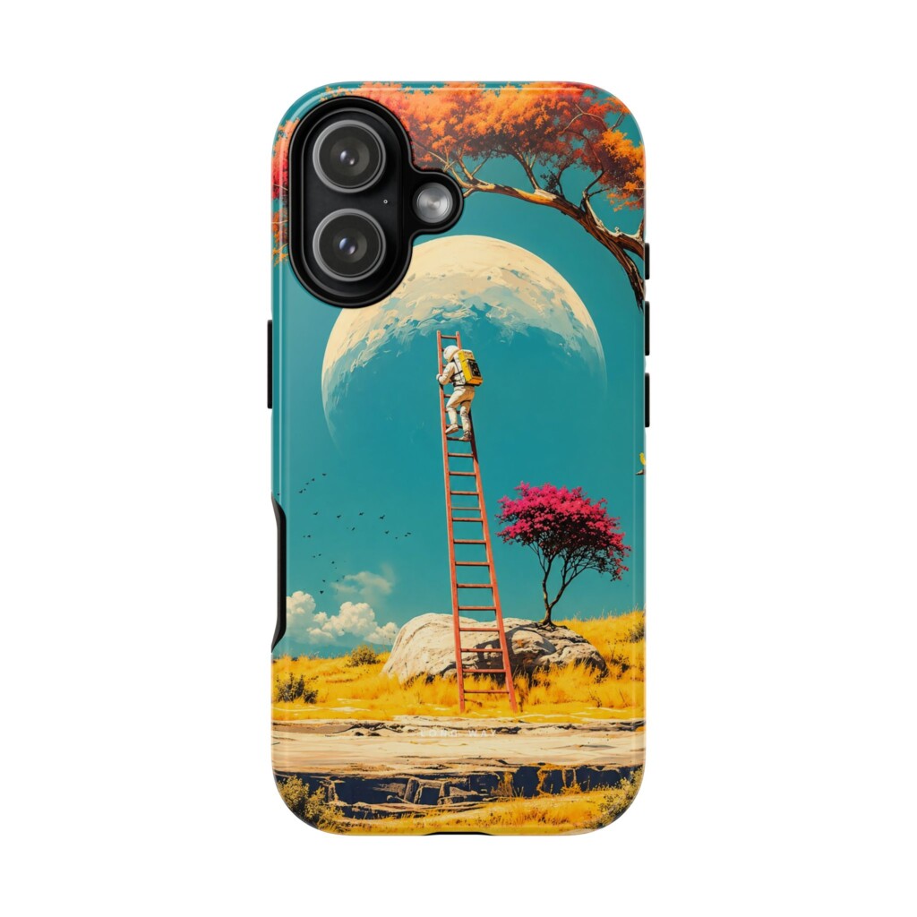 7158Tough Phone Case -dream big Canvas  - 67
