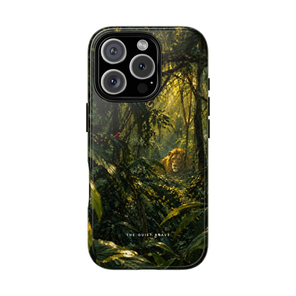 The quiet brave tough phone Case Canvas  - 1